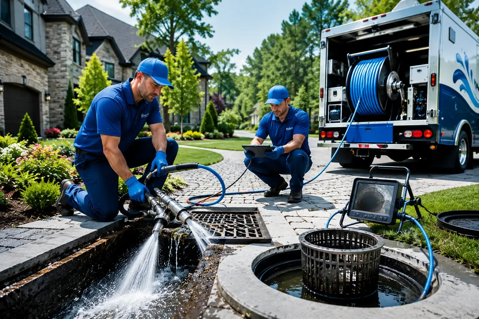Local outdoor drain cleaning professionals in Galena, MD