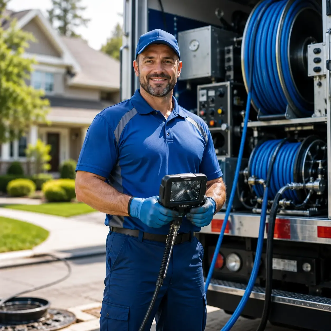 Local outdoor drain cleaning specialists in Galena, MD